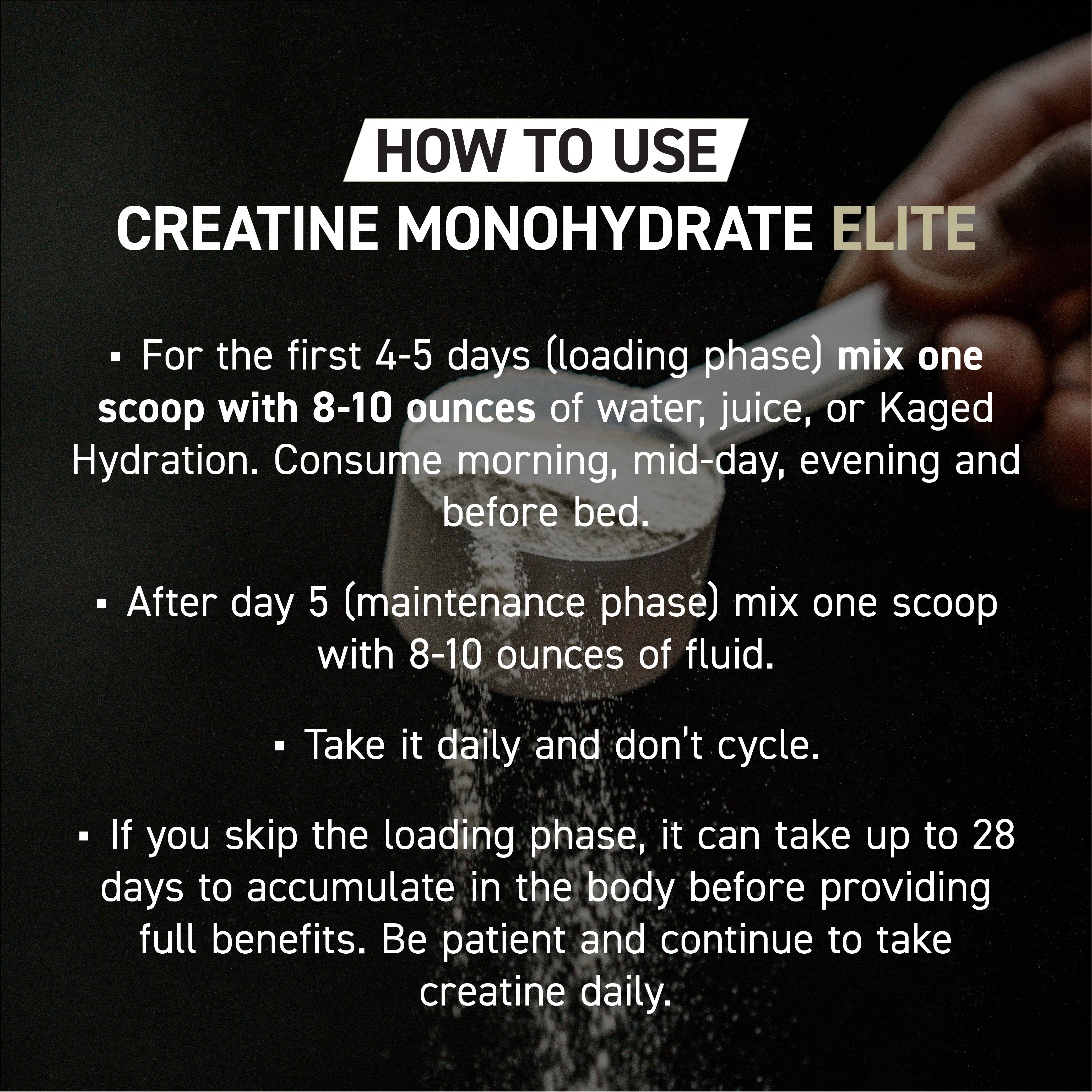 Creatine Monohydrate Elite