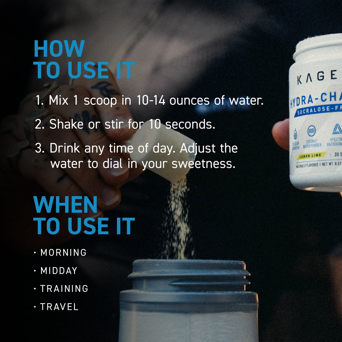 Hydra-Charge Sucralose-Free