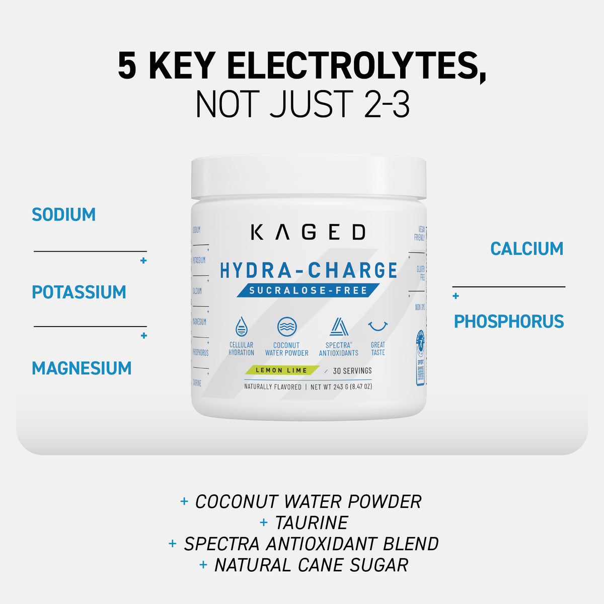 Hydra-Charge Sucralose-Free