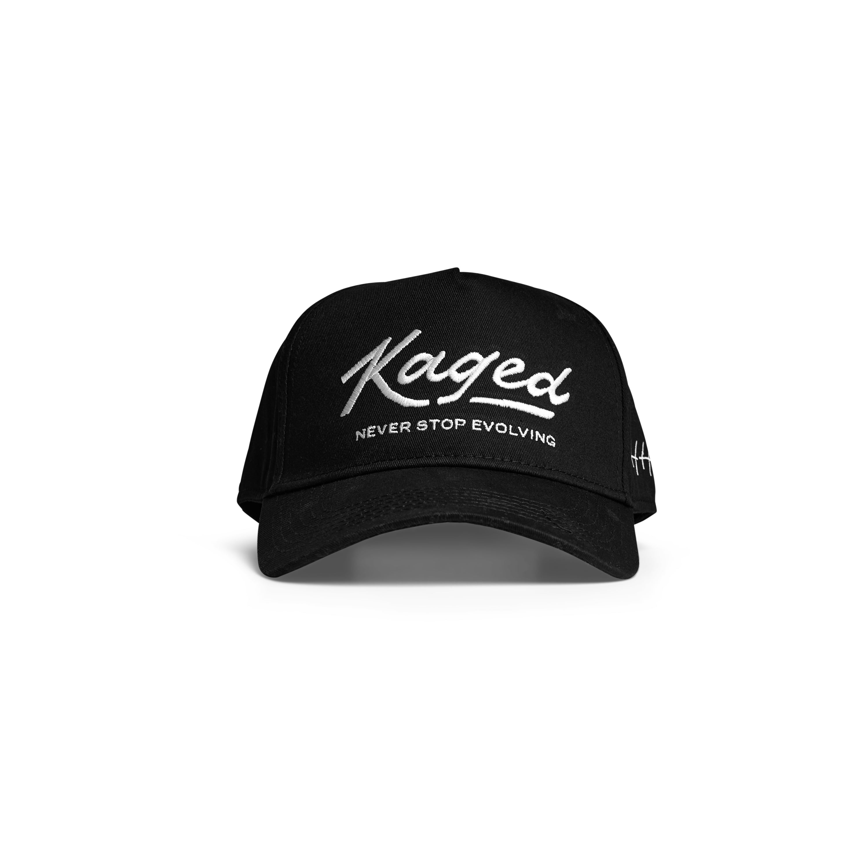 Kaged x Huega House | High-Profile Hat - Black