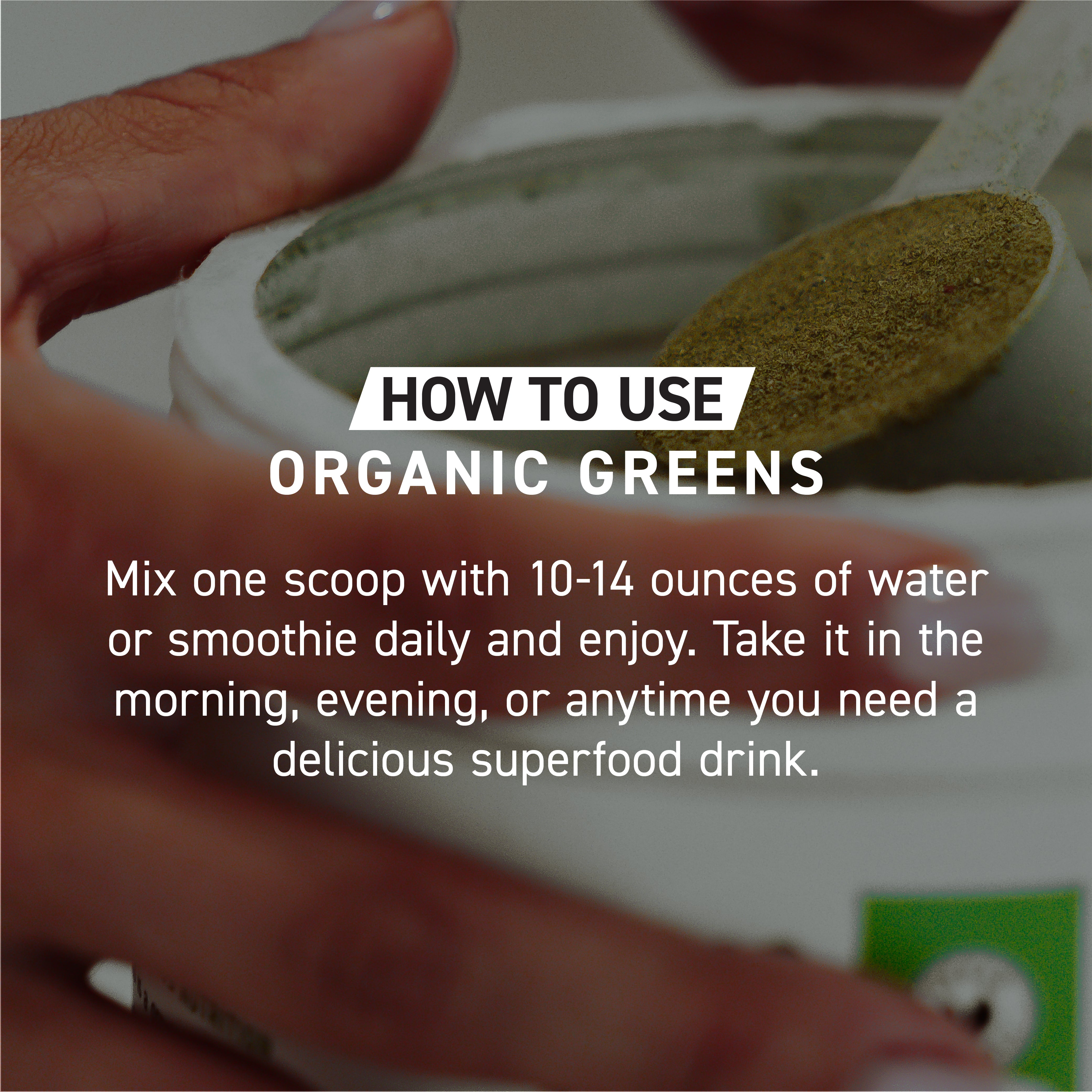 Organic Greens (Outlive 100)