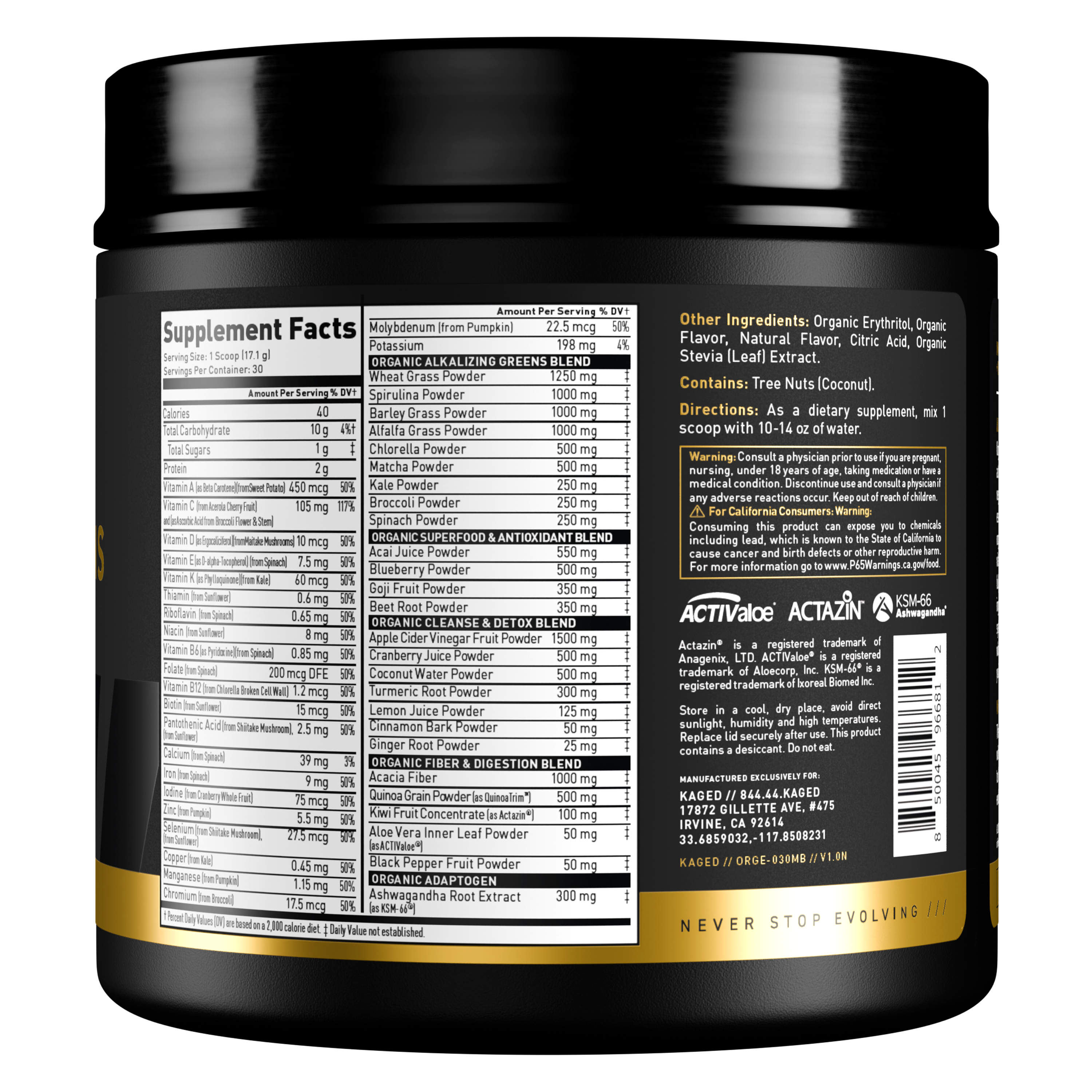 Organic Greens Elite