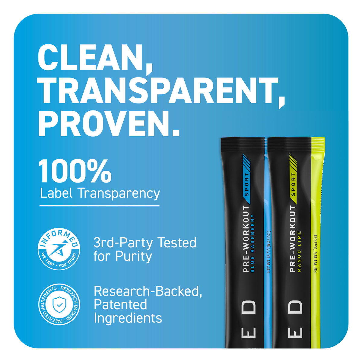 Pre-Workout Sport Stick